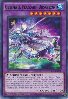 Ultimate Flagship Ursatron - MP22-EN210 - Rare 1st Edition 2022 Mega-Tin: Pharaoh&#39;s Gods 1st Edition Singles