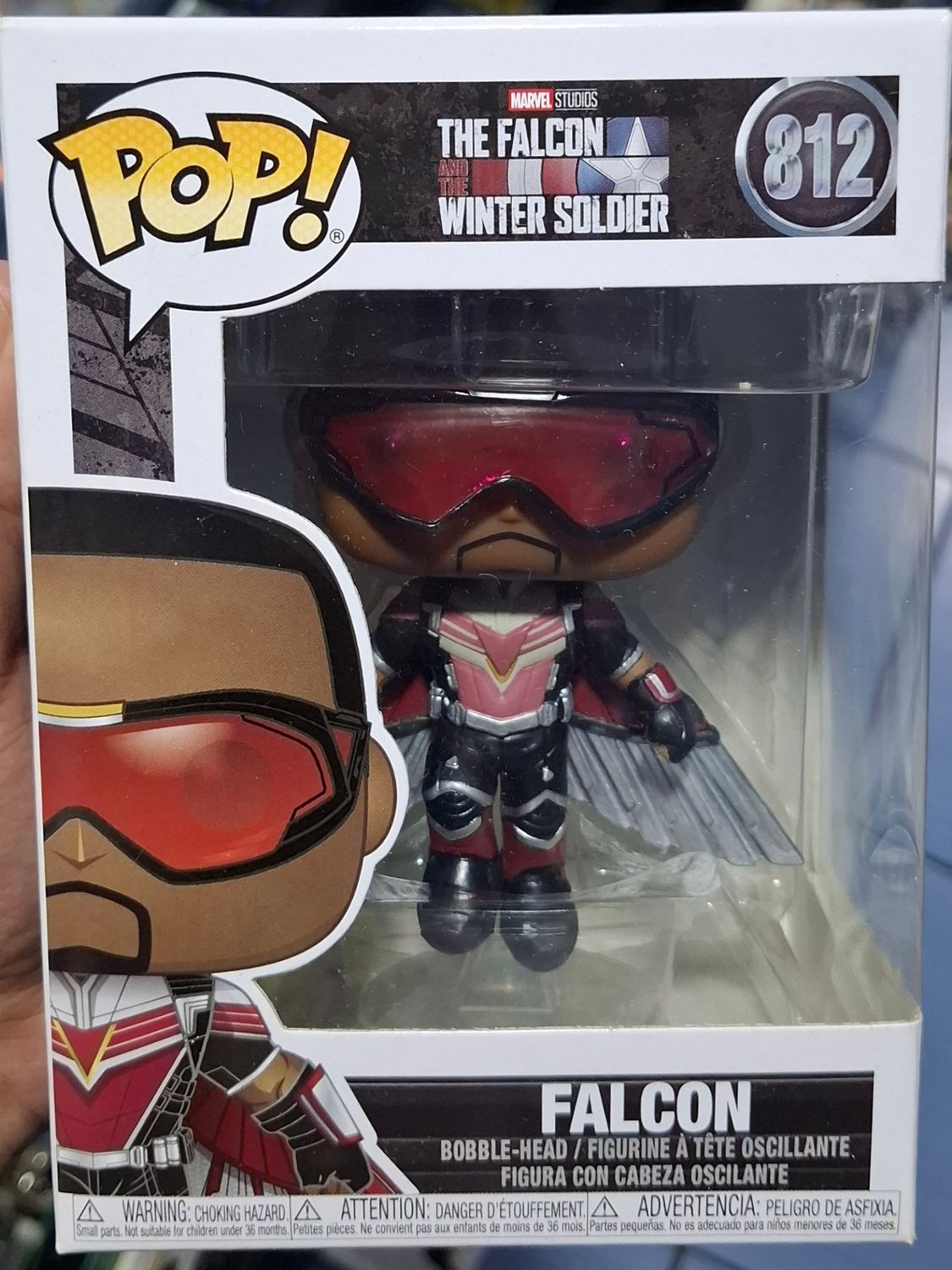 SH9 Falcon Figura Funko Pop Marvel Comics