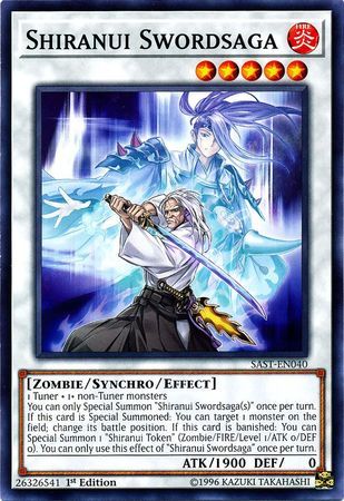 Shiranui Swordsaga - SAST-EN040 - Common 1st Edition Savage Strike 1st Edition Singles