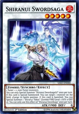 Shiranui Swordsaga - SAST-EN040 - Common 1st Edition Savage Strike 1st Edition Singles