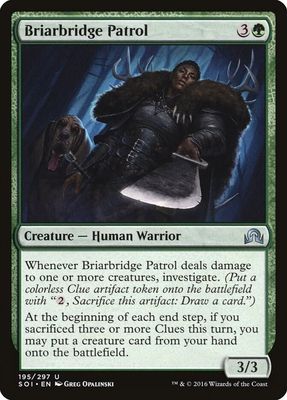 Briarbridge Patrol 195/297 - Shadows over Innistrad (SOI) (Frances)