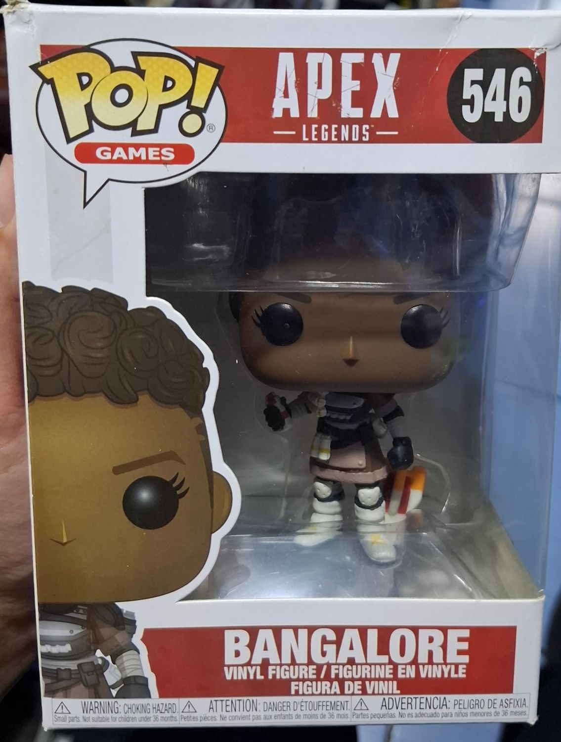 SH9 Bangalore Figura Funko Pop Apex Legends Figura