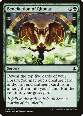 Benefaction of Rhonas 156/269 - Amonkhet (AKH)