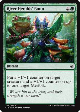 River Heralds&#39; Boon 204/279 Ixalan Singles (Español)