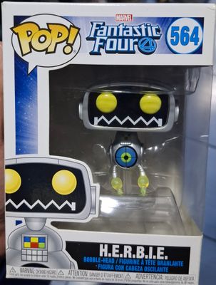 SH9 Herbie Figura Funko Pop 4 Fantasticos Figura