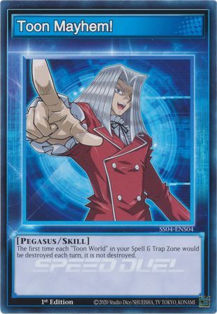 Toon Mayhem! - SS04-ENS04 - Common 1st Edition Speed Duel Starter Decks: Match of the Millennium Singles