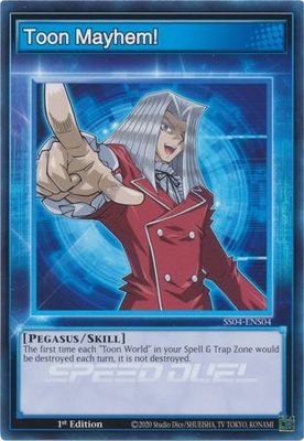 Toon Mayhem! - SS04-ENS04 - Common 1st Edition Speed Duel Starter Decks: Match of the Millennium Singles