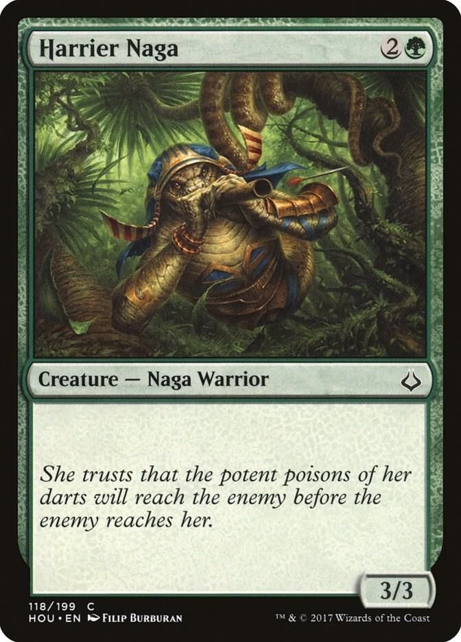 Harrier Naga 118/199 - Hour of Devastation (HOU)
