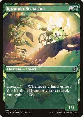 Kazandu Nectarpot (Showcase) 306 - Zendikar Rising (ZNR) (Español)