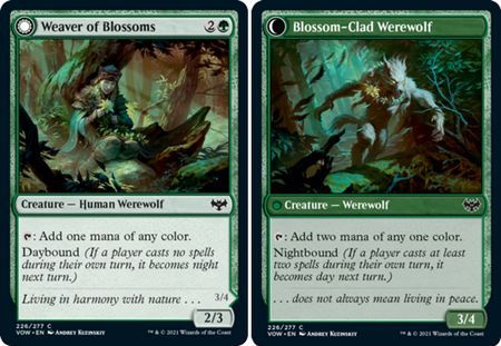 Weaver of Blossoms 226/277 - Innistrad: Crimson Vow (VOW) (Español)