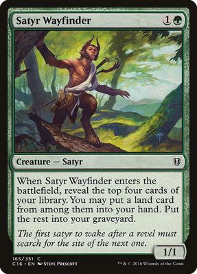 Satyr Wayfinder 165/351- Commander 2016 (C16) (Japones)