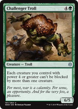 Challenger Troll 157/264 War of the Spark Singles