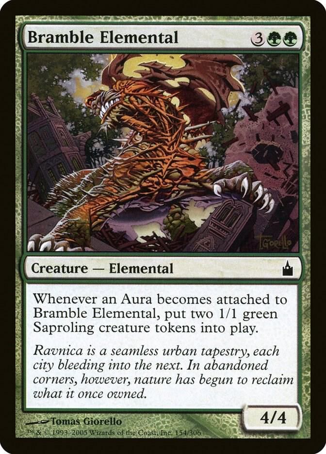 Bramble Elemental 154/306 - Ravnica: City of Guilds (RAV)