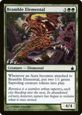 Bramble Elemental 154/306 - Ravnica: City of Guilds (RAV)