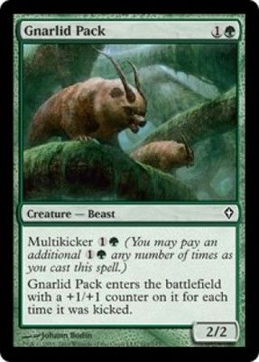 Gnarlid Pack Worldwake Singles