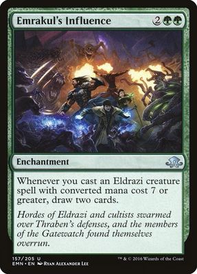 Emrakul&#39;s Influence 157/205 - Eldritch Moon (EMN)