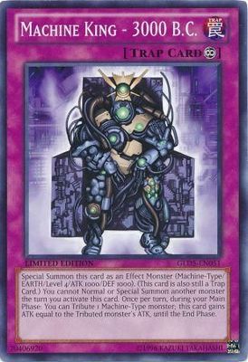 Machine King - 3000 B.C. - GLD5-EN051 - Common Gold Series 5: Haunted Mine [GLD5]