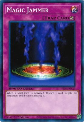 Magic Jammer - SS04-ENA29 - Common 1st Edition Speed Duel Starter Decks: Match of the Millennium Singles