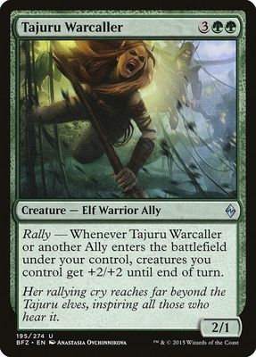 Tajuru Warcaller 195/274 - Battle for Zendikar (BFZ)