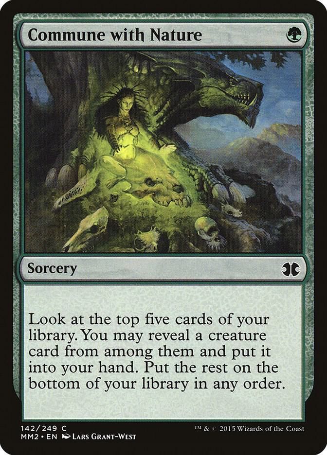 Commune with Nature 142/249 - Modern Masters 2015 (MM2)