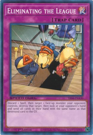 Eliminating the League - SS04-ENA30 - Common 1st Edition Speed Duel Starter Decks: Match of the Millennium Singles