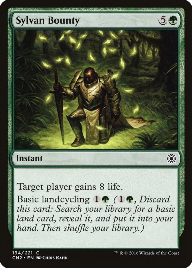 Sylvan Bounty 194/221 - Conspiracy: Take the Crown (CN2) (Español)