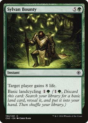 Sylvan Bounty 194/221 - Conspiracy: Take the Crown (CN2) (Español)