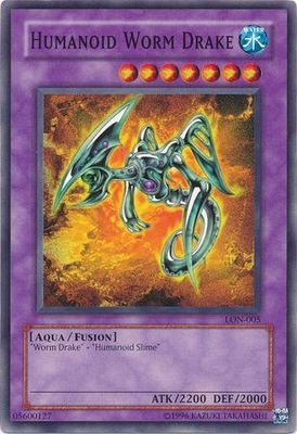 Humanoid Worm Drake - LON-005 - Common Unlimited Labyrinth of Nightmare [LON] Unlimited Singles