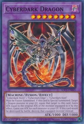 Cyberdark Dragon - SDCS-EN045 - Common 1st Edition Structure Deck: Cyber Strike 1st Edition Singles (espanol)