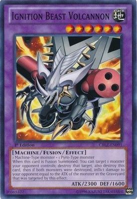 Ignition Beast Volcannon - CBLZ-EN091 - Common 1st Edition Cosmo Blazer 1st Edition Singles (espanol)