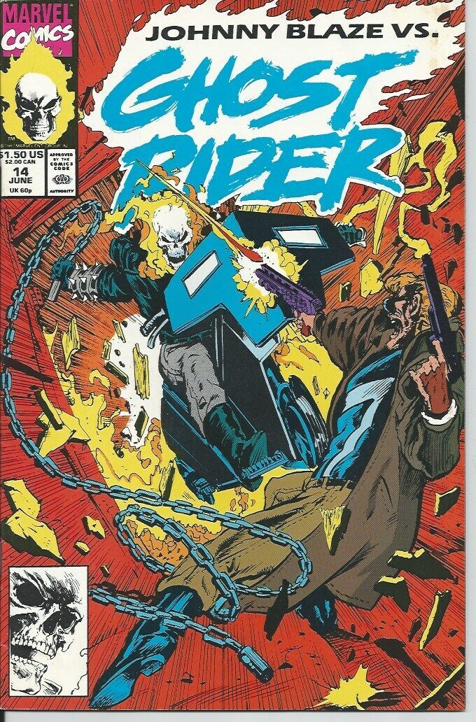 SH Johnny Blaze vs Ghost Rider Comic Issue 14 Marvel Comics Ingles