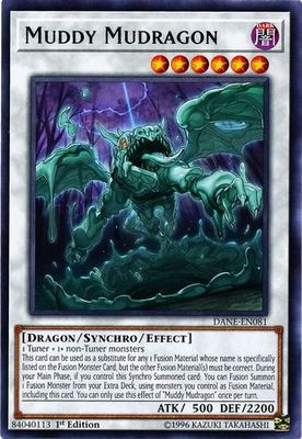 Muddy Mudragon - DANE-EN081 - Rare 1st Edition Dark Neostorm 1st Edition Singles