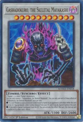 Gashadokuro, the Skeletal Mayakashi - MAMA-EN018 - Ultra Rare 1st Edition Magnificent Mavens 1st Edition Singles