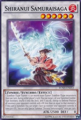 Shiranui Samuraisaga - BOSH-EN053 - Common Unlimited Breakers of Shadow Unlimited Singles (espanol)