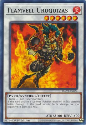 Flamvell Uruquizas - HAC1-EN074 - Common 1st Edition Hidden Arsenal: Chapter 1 1st Edition Singles