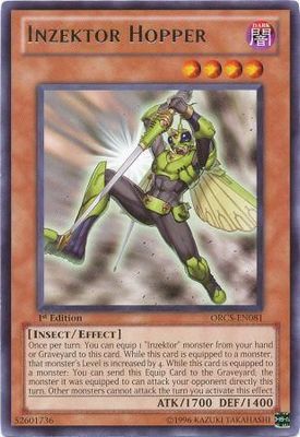 Inzektor Hopper - ORCS-EN081 - Rare 1st Edition Order of Chaos 1st Edition Singles