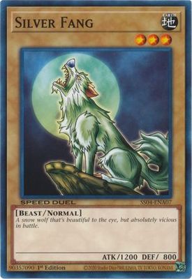 Silver Fang - SS04-ENA07 - Common 1st Edition Speed Duel Starter Decks: Match of the Millennium Singles
