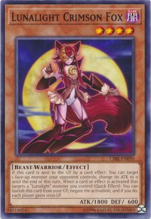 Lunalight Crimson Fox - CIBR-EN090 - Common Unlimited Circuit Break Unlimited Edition Singles
