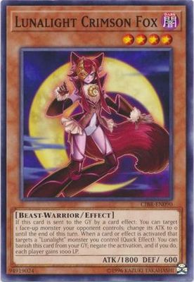 Lunalight Crimson Fox - CIBR-EN090 - Common Unlimited Circuit Break Unlimited Edition Singles