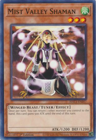 Mist Valley Shaman - HAC1-EN057 - Common 1st Edition Hidden Arsenal: Chapter 1 1st Edition Singles