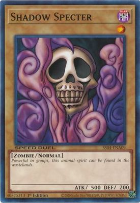 Shadow Specter - SS04-ENA09 - Common 1st Edition Speed Duel Starter Decks: Match of the Millennium Singles