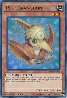 Petiteranodon - SR04-EN000 - Ultra Rare 1st Edition Structure Deck: Dinosmasher&#39;s Fury 1st Edition Singles