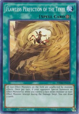 Flawless Perfection of the Tenyi - MP20-EN130 - Common 1st Edition 2020 Mega-Tin: Lost Memories 1st Edition Singles