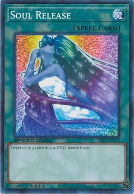 Soul Release - SS04-ENA19 - Common 1st Edition Speed Duel Starter Decks: Match of the Millennium Singles
