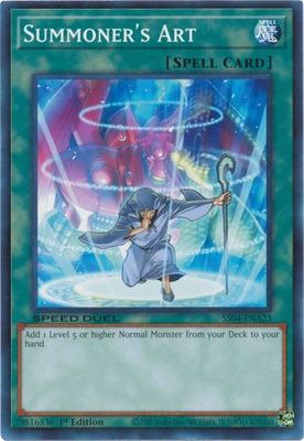 Summoner&#39;s Art - SS04-ENA23 - Common 1st Edition Speed Duel Starter Decks: Match of the Millennium Singles