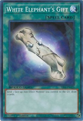 White Elephant&#39;s Gift - SS04-ENA25 - Common 1st Edition Speed Duel Starter Decks: Match of the Millennium Singles
