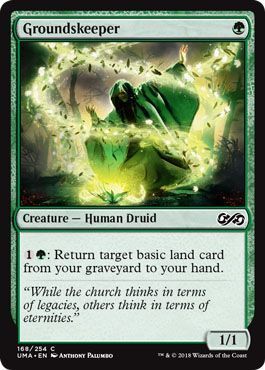Groundskeeper 168/254 - Ultimate Masters Singles