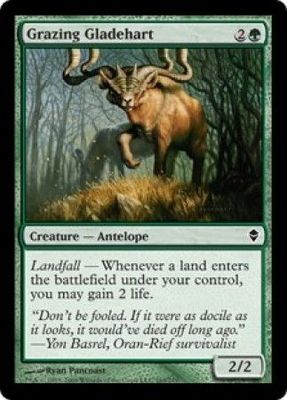 Grazing Gladehart Zendikar Singles (Español)
