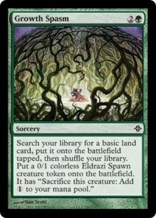 Growth Spasm Rise of the Eldrazi Singles (Español)