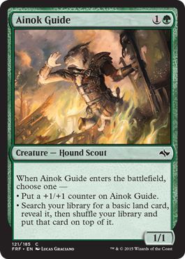 Ainok Guide 121/185 - Fate Reforged Singles